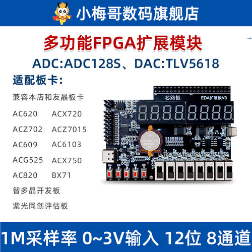 小梅哥串口EDA扩展卡ZYNQ0基础学