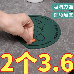 地漏防臭硅胶垫下水道密封堵口防返臭盖卫生间浴室防反味通用神器
