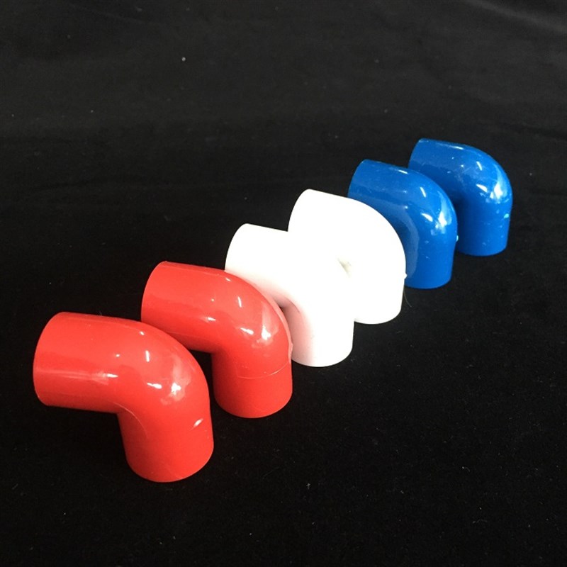 PVC阻燃电线套管弯头4分管件接头90度电工穿线配件16 20 25 32 40