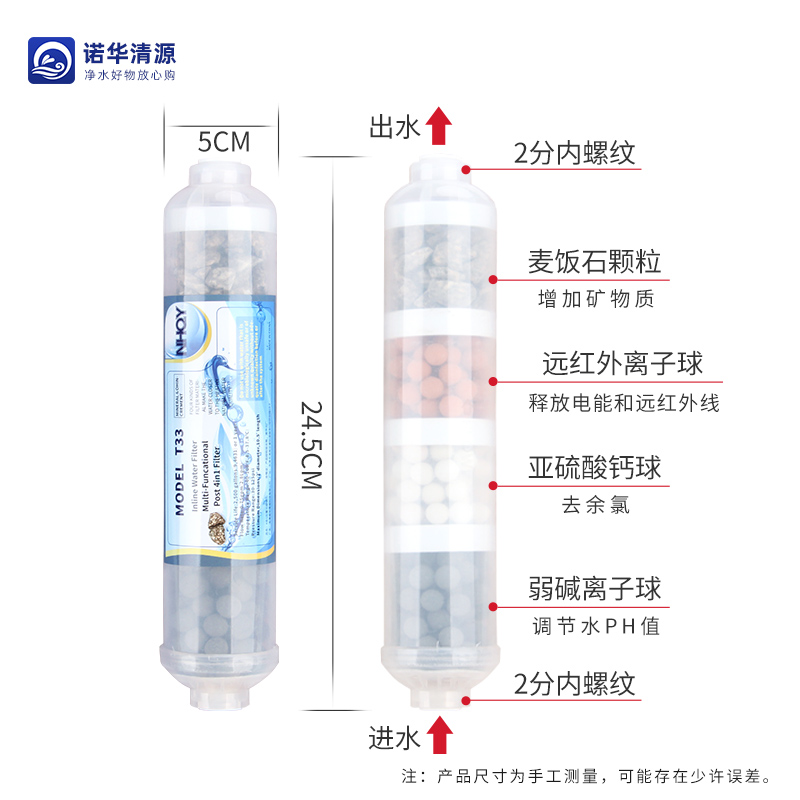 家用反渗透纯水机通用矿化麦饭石净水器滤芯弱碱性水过滤器滤料