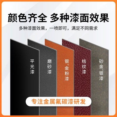 补了个色氟碳漆金属漆整箱28瓶装户外定制油漆防锈漆金属自喷漆