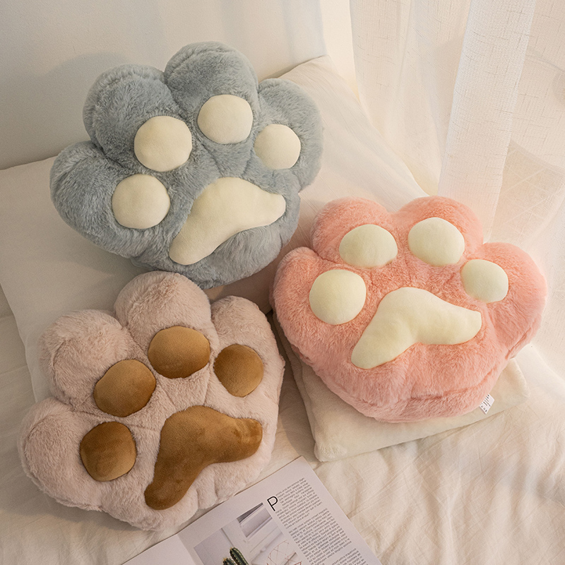 猫爪抱枕被子两用靠枕车用车载办公室午睡神器午休枕头毯子三合一