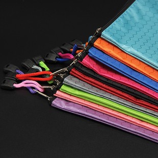 A4拉链文件袋档案袋办公帆布防水资料袋学生用试卷袋文具袋定制