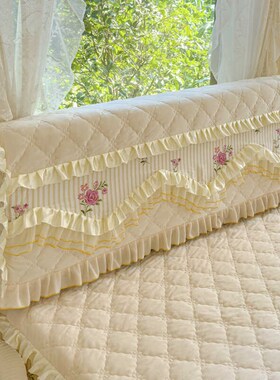 床头套罩新款全包绒布床头罩夹棉加厚实木软包防撞皮床床头保护套