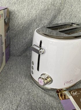 出口两片全自动多功能多士炉吐司机家用烤面包早餐机复古Toaster