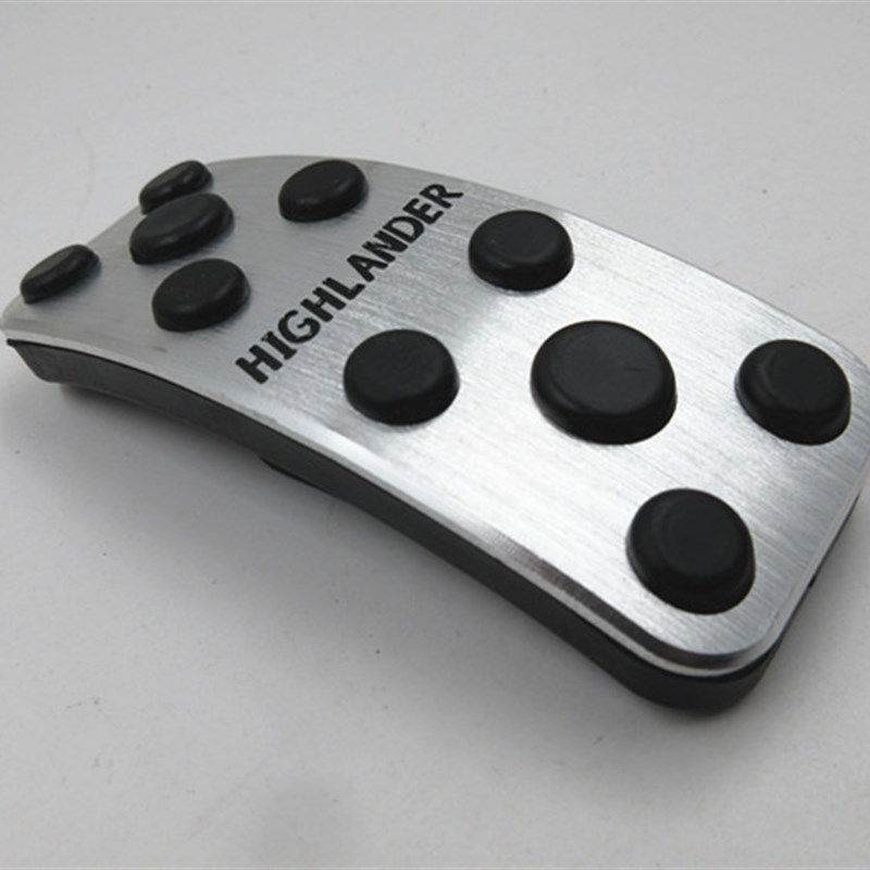 适用于12-21款汉兰达油门刹车踏板 内饰改装铝合金防滑脚踏板专用