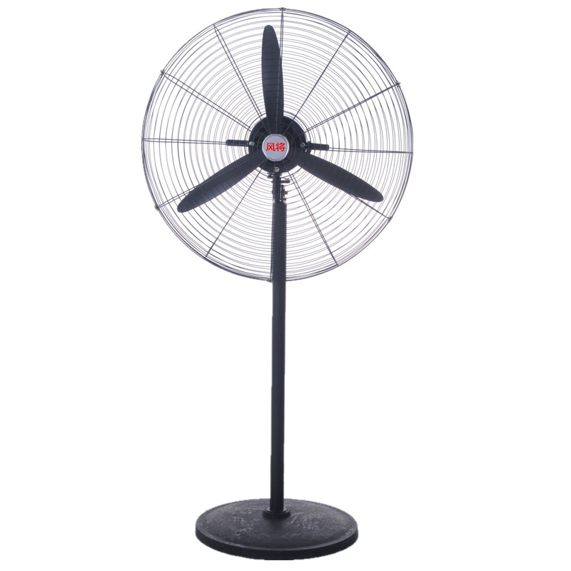 380V工业风扇强力牛角挂壁扇机械摇头工厂用三相电纯铜电机排风扇