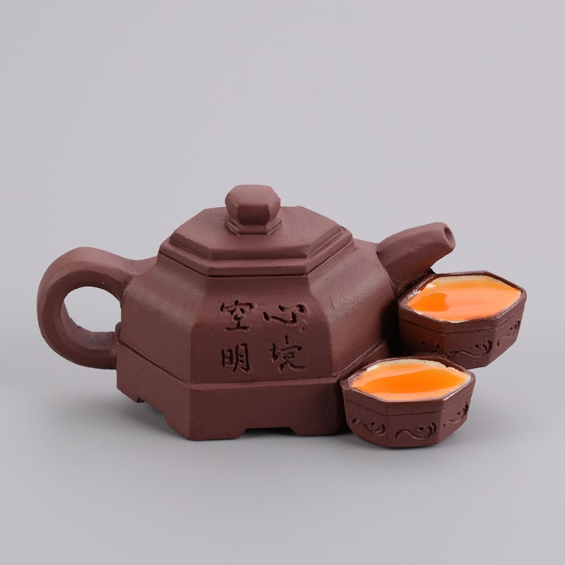 冰箱贴 磁贴 3d立体茶壶 装饰贴 个性创意吸铁石 定制摆件 留言板