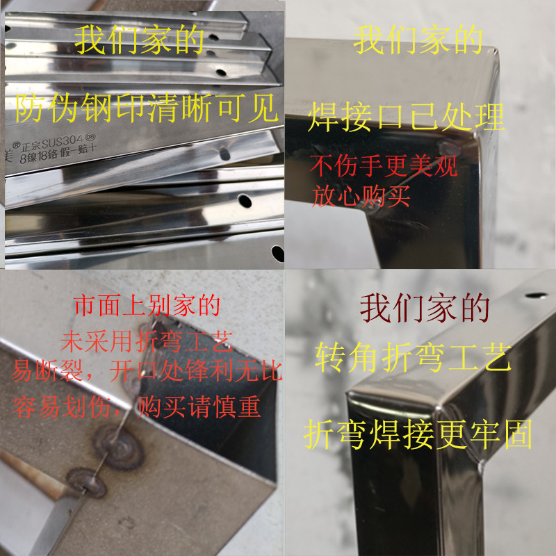 304不锈钢花架架三层阳台省空间室外架子移动带万向轮户外置物架