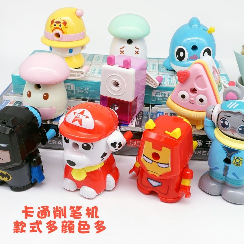 腾高卷笔刀手摇全自动削笔器小学生卡通可爱创意便捷铅笔刀转笔刀
