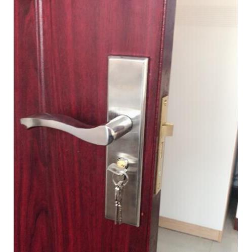 室内卧室房门锁可调节免改孔锁锁心家用实木门把手通用型锁具单舌