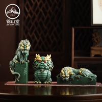 錦山堂國(guó)潮文創(chuàng)故宮龍擺件禮物喬遷新居送朋友中國(guó)風(fēng)玄關(guān)桌面裝飾