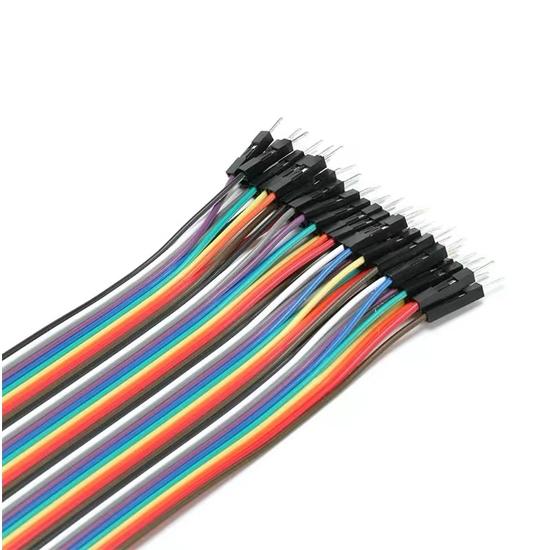 40P杜邦线 彩排线 母对母 公对母 公对公头 2.54mm 10/20/21/30CM