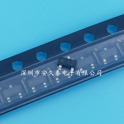 贴片三极管 PMBT3904 PMBT3906 SOT-23 W1A T2A 双极结型晶体管