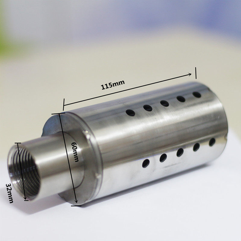 豆制品蒸汽机消声器 商用煮浆机降声配件 小单头消音器6分