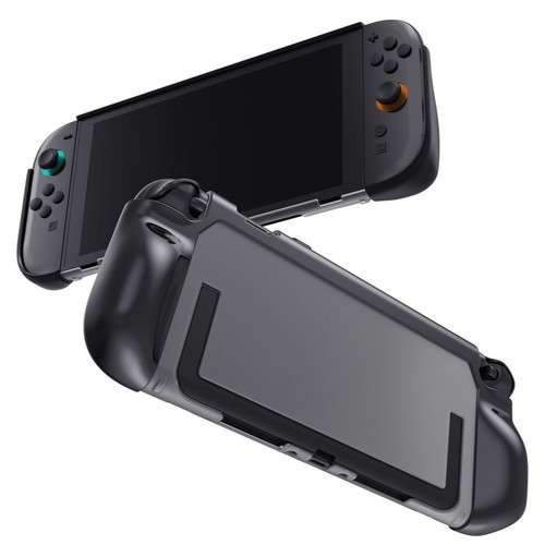 switch游戏主机2代TPU+PC一体透明保护软壳