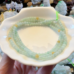 天然翡翠毛衣链