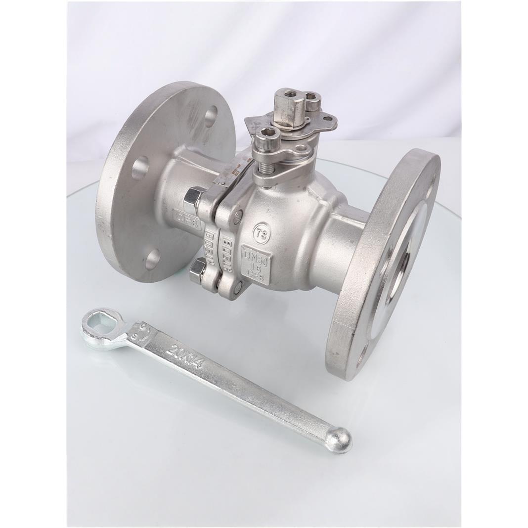 304/316L不锈钢法兰球阀Q41F-16P化工部法兰球阀DN25DN50DN65DN80