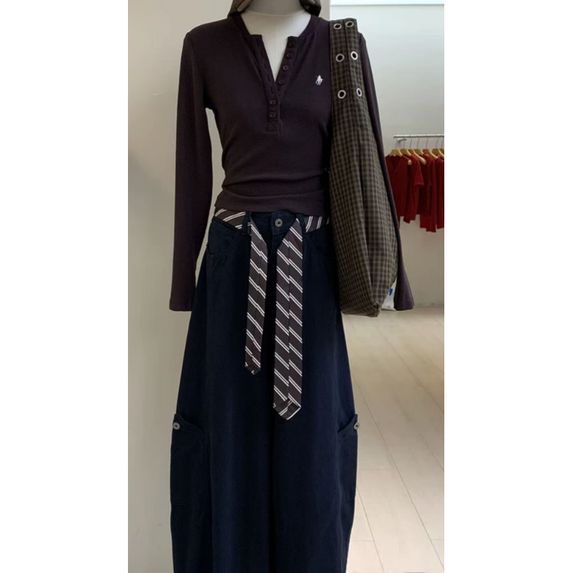 ZK-k-809 马儿刺绣加绒加厚长袖打底【实物以直播间为准】