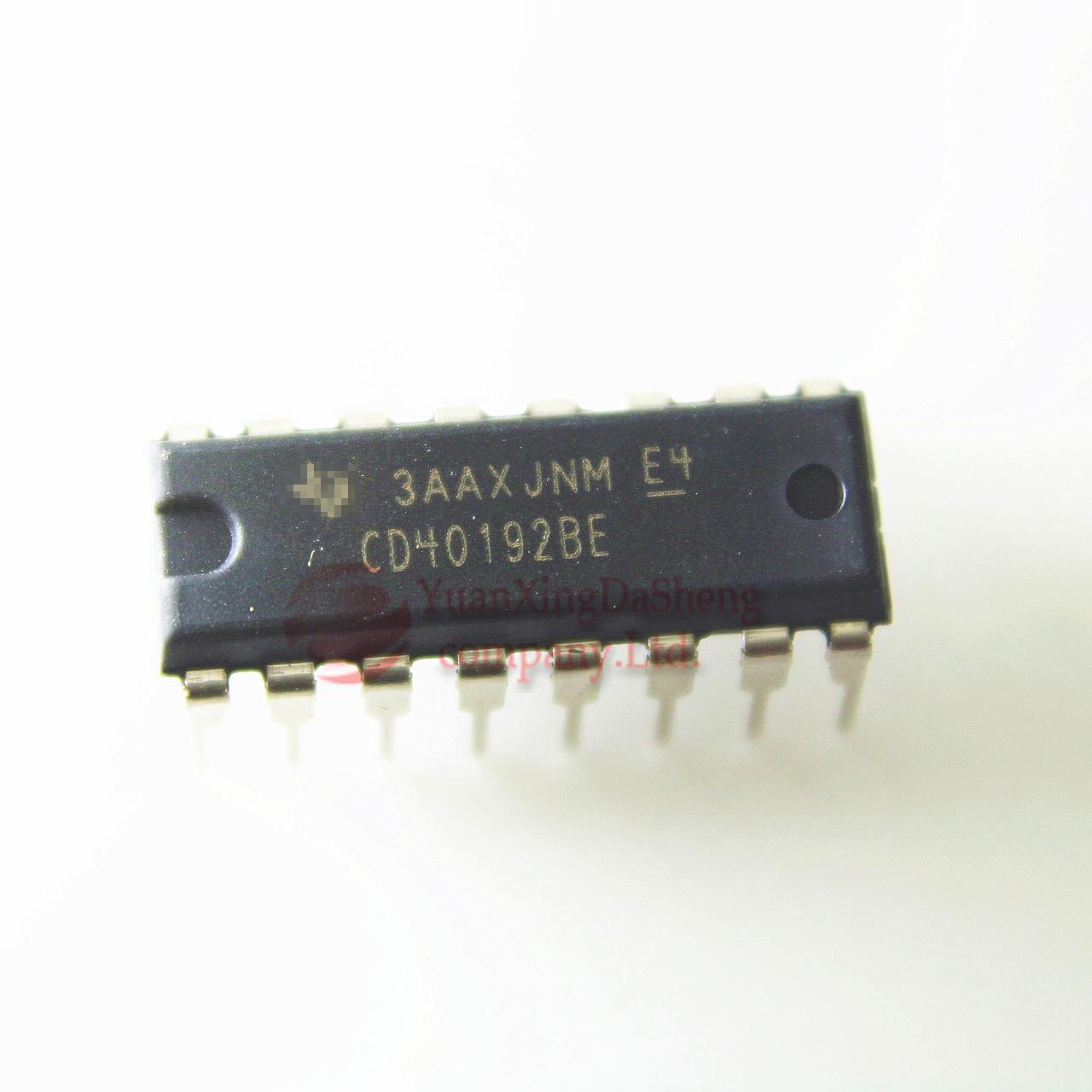 直插逻辑-计数器 除法器 CD40192BE DIP-16 原裝貨