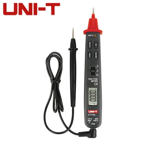 优利德 数字万用表笔式型 UT118A/UT118B 带感应万能表 迷你袖珍
