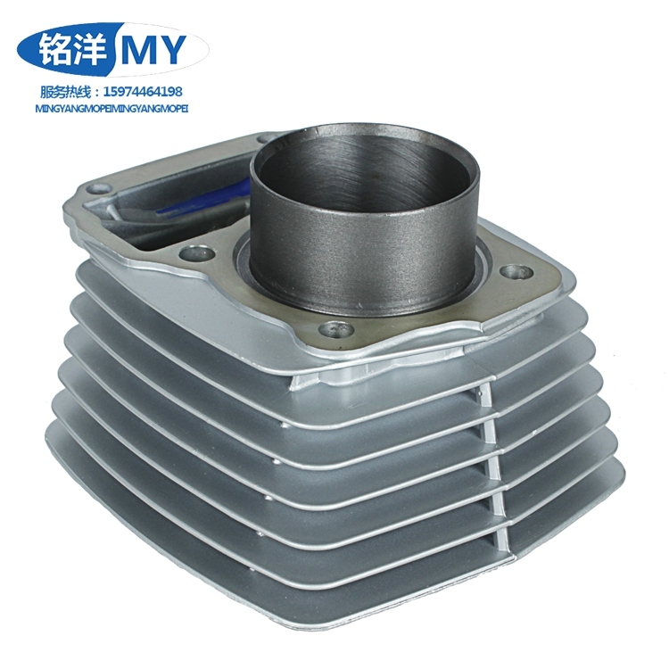 摩托车套缸顶杆机通用CG125缸套气缸总成CG150国三小销套缸活塞环