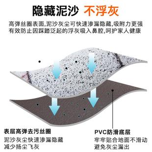 入户门地垫耐脏脚踏垫大门口地毯进户门脚垫门垫家用进门丝圈卡通
