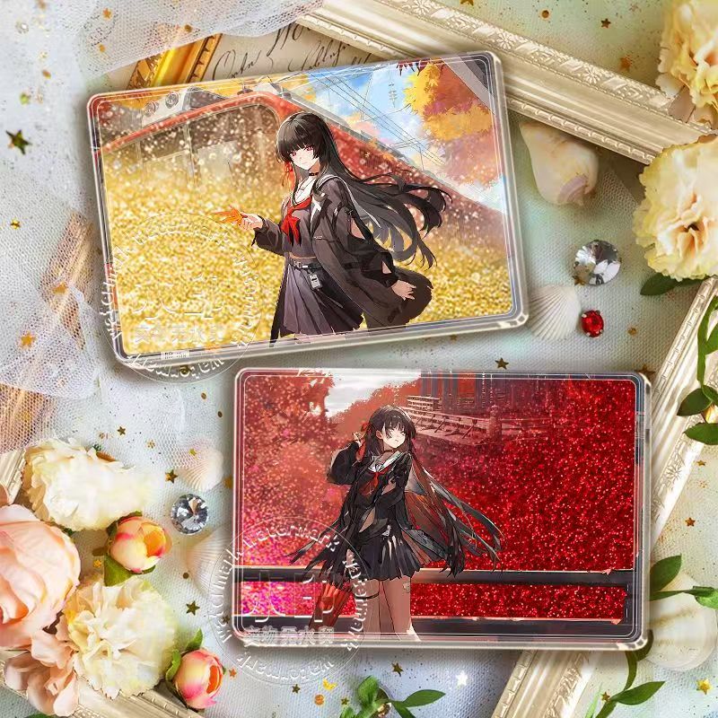 鸣潮京都电车千咲亚克力卡砖流麻