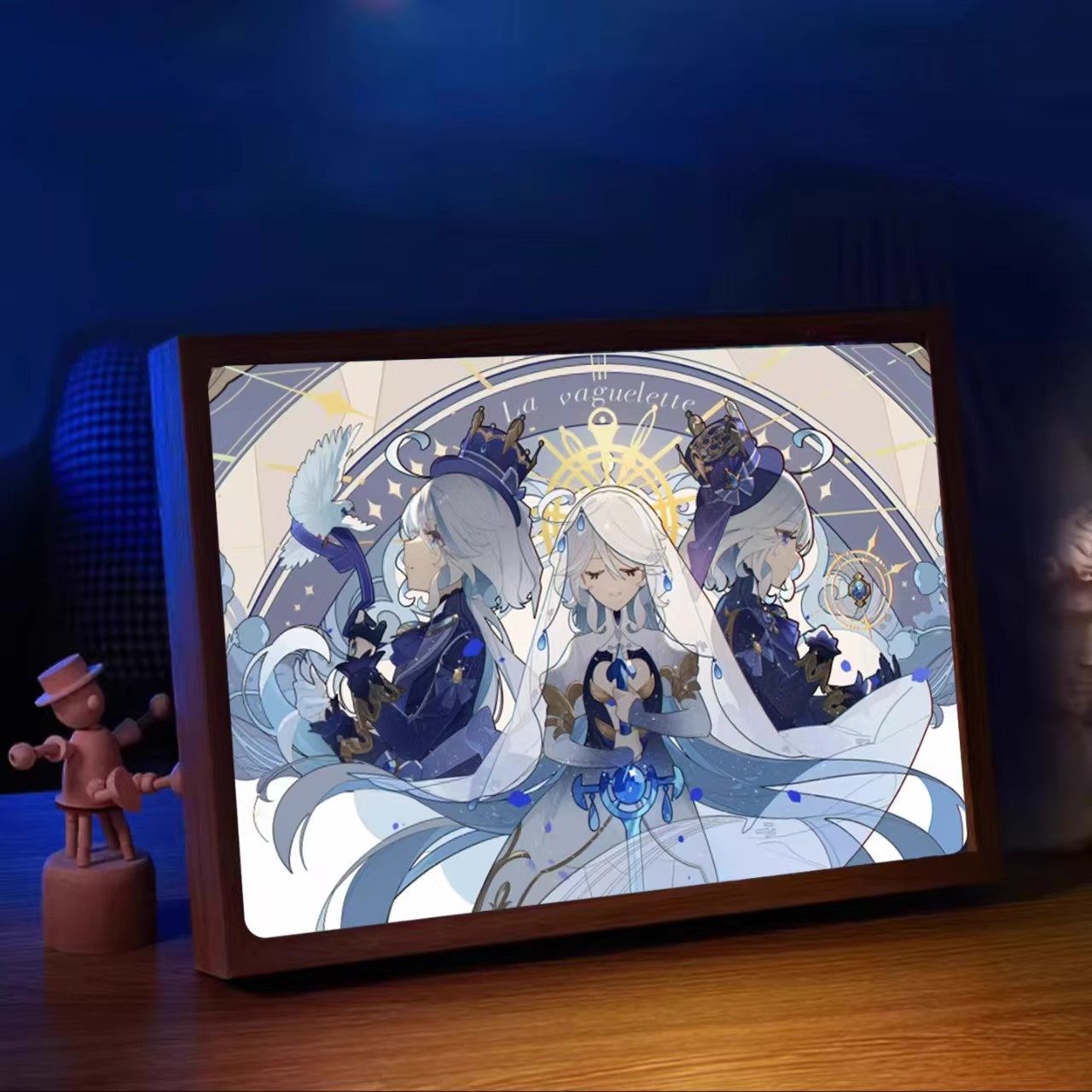 原神水神芙宁娜灯光画周边氛围感小夜灯送闺蜜送朋友生日礼物摆件,模玩/动漫/周边/娃圈三坑/桌游,动漫徽章/立牌,淘宝优惠券,粉丝福利购,淘宝优惠卷