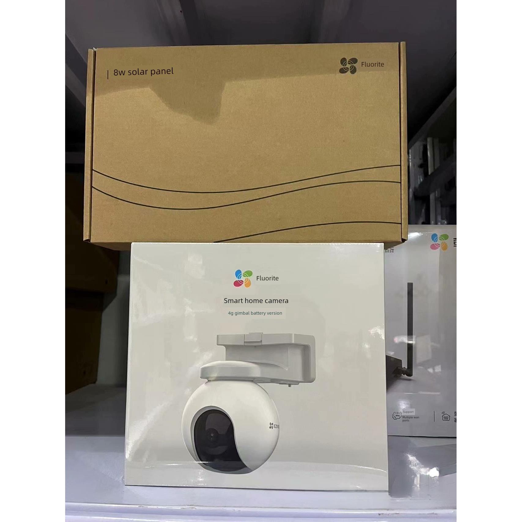 萤石HB8免流室外4G全彩太阳能电池旋转超清无线手机远程4G摄像头