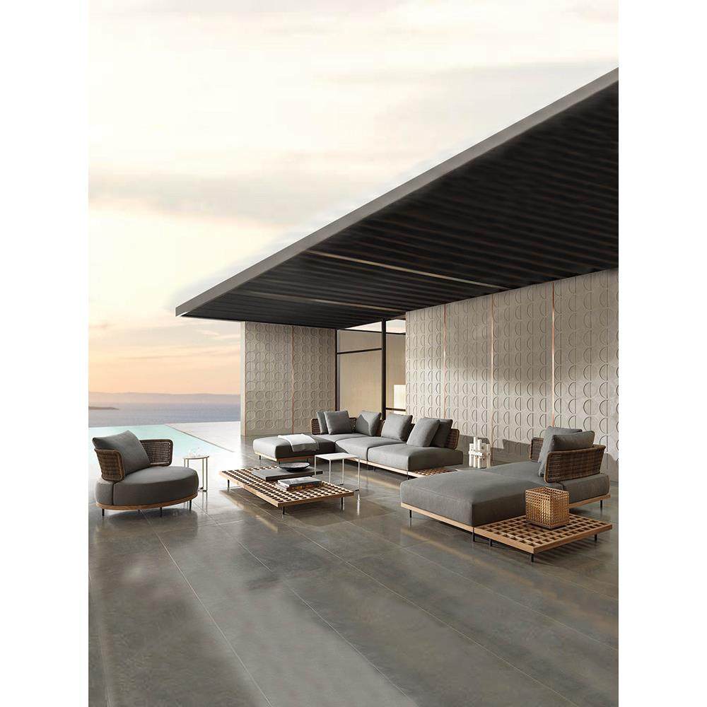 户外沙发室外露天庭院组合藤编椅花园样板房休闲茶几实木别墅家具,住宅家具,户外沙发,淘宝优惠券,粉丝福利购,淘宝优惠卷