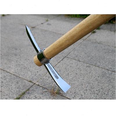 户外两用不锈钢洋镐锄头园林农用工具挖土挖笋采药挖树根便携冰镐