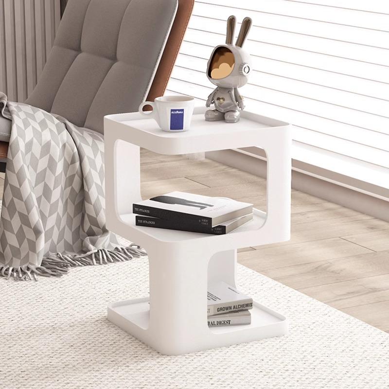 铁艺可移动沙发边几角几小桌子卧室床边柜艺术创意设计移动小茶几