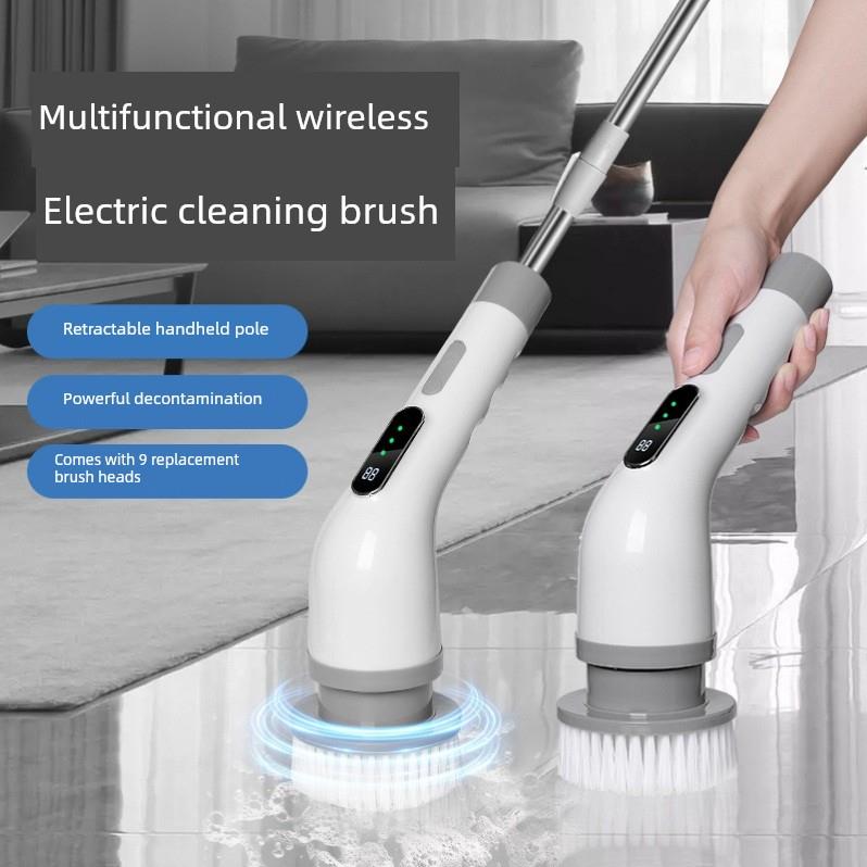 苏宁电器多功能电动清洁刷无线手持家用厨房浴室玻璃长短可伸缩