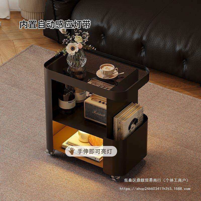 客厅沙发边几可移动创意小推车茶几侧边柜迷你桌子置物架简约现代,模玩/动漫/周边/娃圈三坑/桌游,模型制作工具/辅料耗材,淘宝优惠券,粉丝福利购,淘宝优惠卷