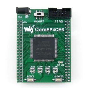CoreEP4CE6微雪EP4CE6E22C8N核心板小系统板引出I/O资源