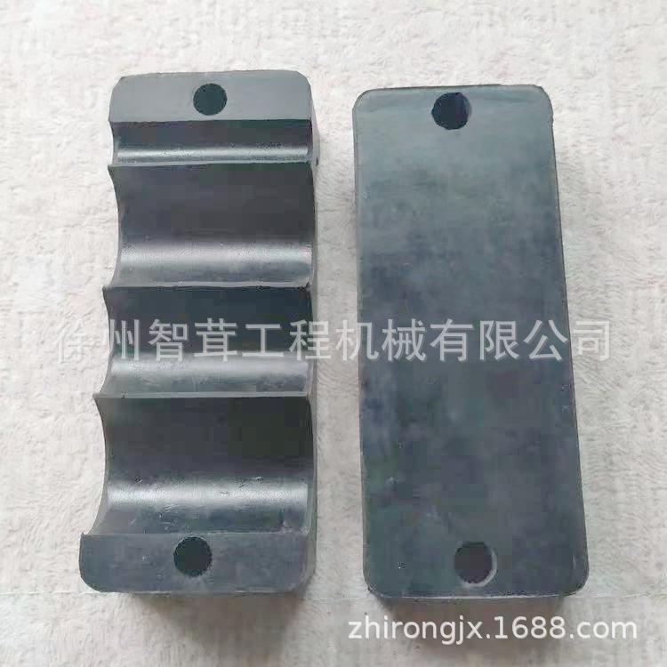 徐工压路机管夹固定胶管卡子液压油管橡胶垫配件图片