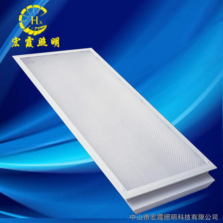 厂家专业供应2*40W乳白胶片LED灯盘1200*300平板灯盘办公室T8灯盘