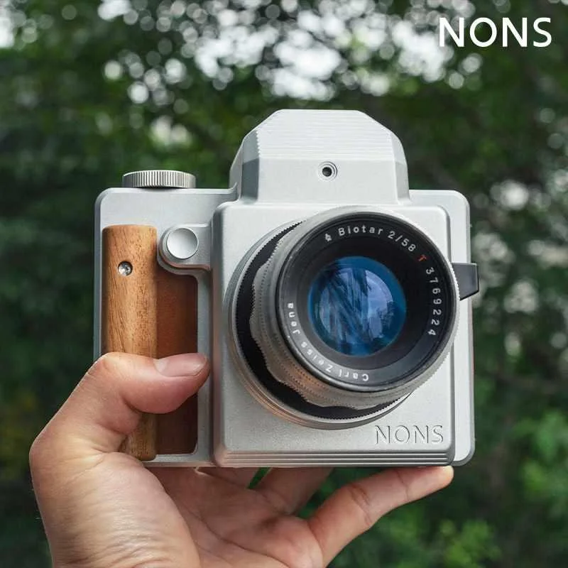NONS SL645 可换镜E拍头 立得F/M42/F/CY/PK卡口单反一次成像爆款