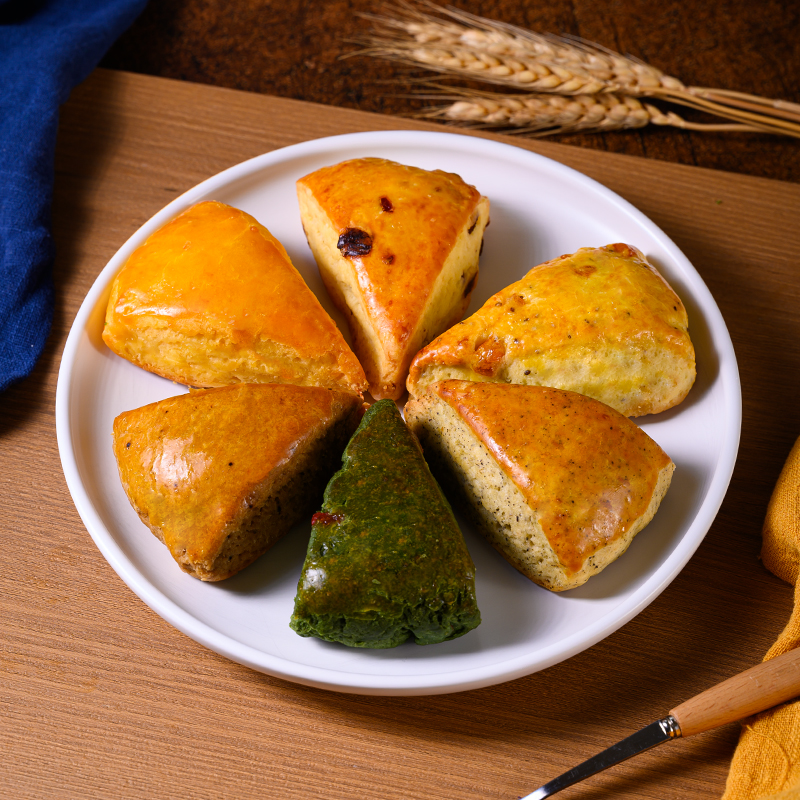 薪小唛英式司康手作面包下午茶早餐轻食