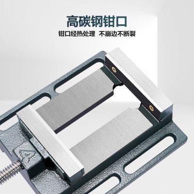 精密平口钳重型台钳小型铣床台虎钳多功能钻床夹具夹台家用工作台