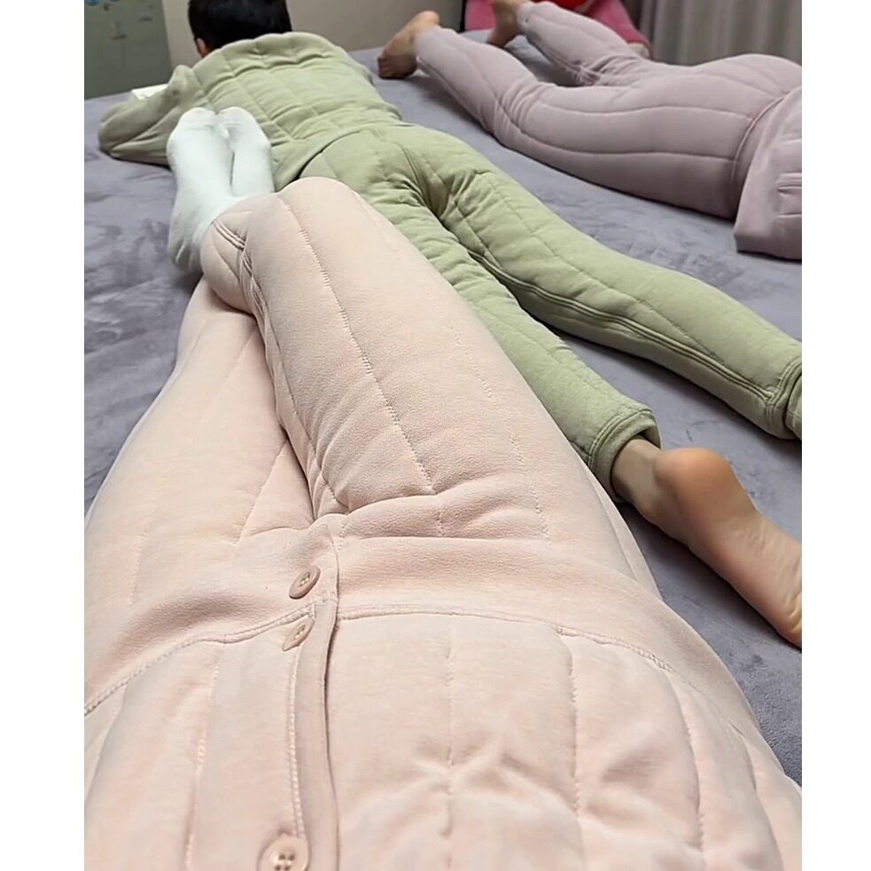 儿童加绒加厚冬季保暖内衣套装男童秋衣秋裤大童女童校服神器网红
