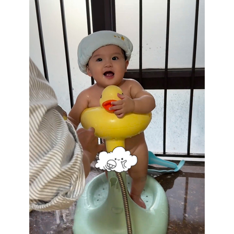 儿童羊角干发帽超强吸水速干