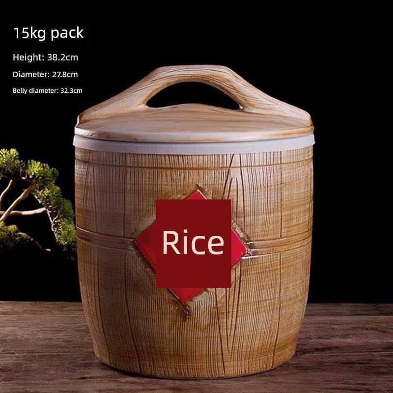 景德镇米缸米桶米箱面缸陶瓷带盖子家用密封防潮防虫覆古20斤30,厨房/烹饪用具,米桶/米缸,淘宝优惠券,粉丝福利购,淘宝优惠卷