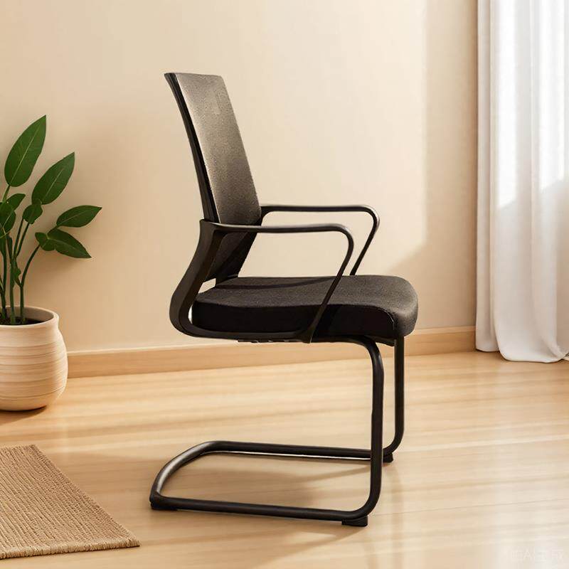 弓形电脑椅舒适久坐会议靠背椅书桌家用宿舍办公自习室办公室椅子