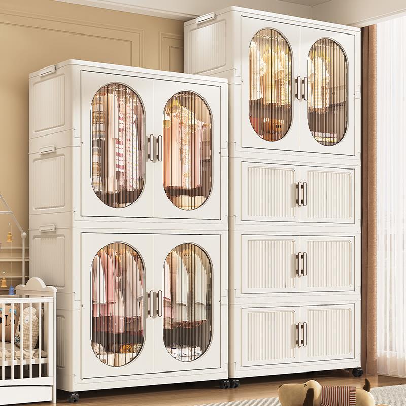 简易衣柜家用衣服被子收纳柜儿童衣柜卧室宝宝小衣橱可折叠储物柜