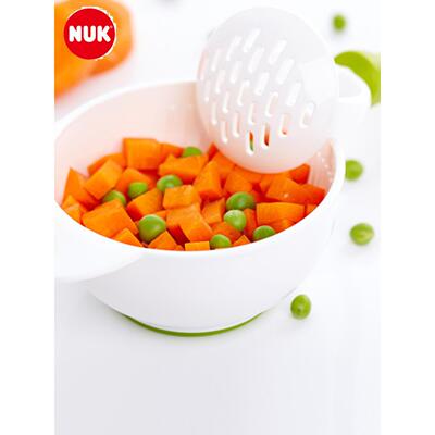NUK进口婴儿多功能食物研磨碗套装花样辅食宝宝辅食工具便拆卸