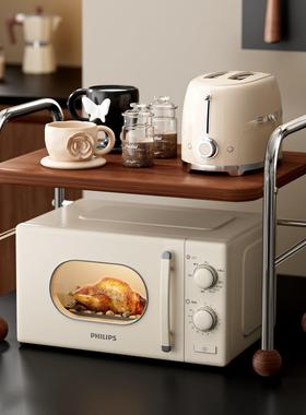 SAMS微波炉置物架多功能厨房家用放电电子锅锅收纳支架台面烤箱架