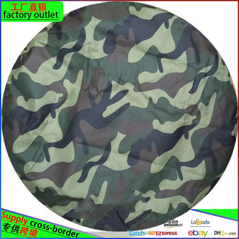 600D迷彩轮胎罩加厚牛津布备胎套越野SUV轮胎套汽车轮胎包防保护