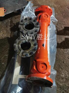 SWC十字轴式万向轴 带伸缩万向节联轴器非标订制叉头式传动轴SWP